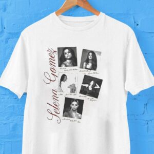 Selena Gomez 10-year Anniversary Collection Revival Polaroid Shirt Selena Gomez 10-year Anniversary Collection Revival Polaroid Shirt