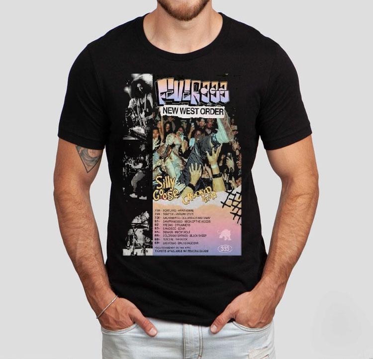 Silly Goose Crooked Th Fever 333 West Coast Summer Tour 2025 Shirt Silly Goose Crooked Th Fever 333 West Coast Summer Tour 2025 Shirt