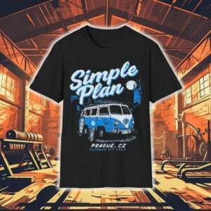 Simple Plan Prague, Czechia October 02 2025 Shirt