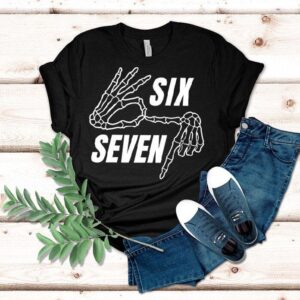 Skeleton Hands Six Seven Shirt