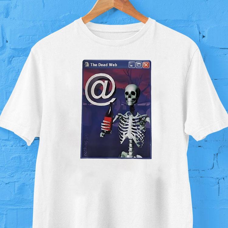 Skeleton The Dead Web Shirt Skeleton The Dead Web Shirt