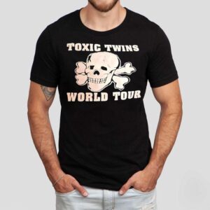 Skull Bone Toxic Twins World Tour Shirt