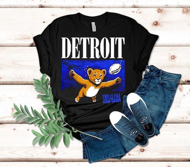 Smells Like Team Spirit Detroit Lions Shirt Smells Like Team Spirit Detroit Lions Shirt