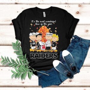 Snoopy The Peanuts Las Vegas Raiders It’s The Most Wonderful Time Of The Year Shirt Snoopy The Peanuts Las Vegas Raiders It’s The Most Wonderful Time Of The Year Shirt