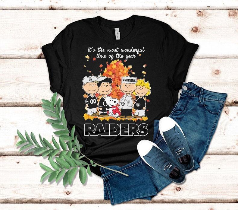 Snoopy The Peanuts Las Vegas Raiders It’s The Most Wonderful Time Of The Year Shirt Snoopy The Peanuts Las Vegas Raiders It’s The Most Wonderful Time Of The Year Shirt
