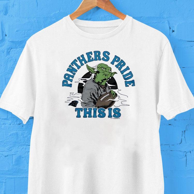 Star Wars X Carolina Panthers Yoda This Is Panthers Pride Shirt Star Wars X Carolina Panthers Yoda This Is Panthers Pride Shirt