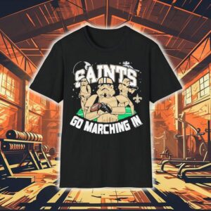 Star Wars X New Orleans Saints Stormtrooper Go Marching In Shirt Star Wars X New Orleans Saints Stormtrooper Go Marching In Shirt