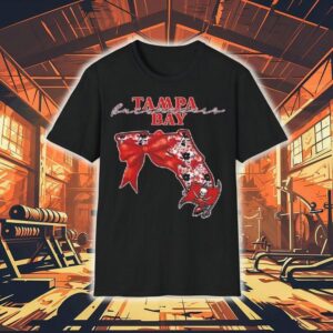 Tampa Bay Buccaneers Nfl Cozy State Bow 2025 Shirt Tampa Bay Buccaneers Nfl Cozy State Bow 2025 Shirt