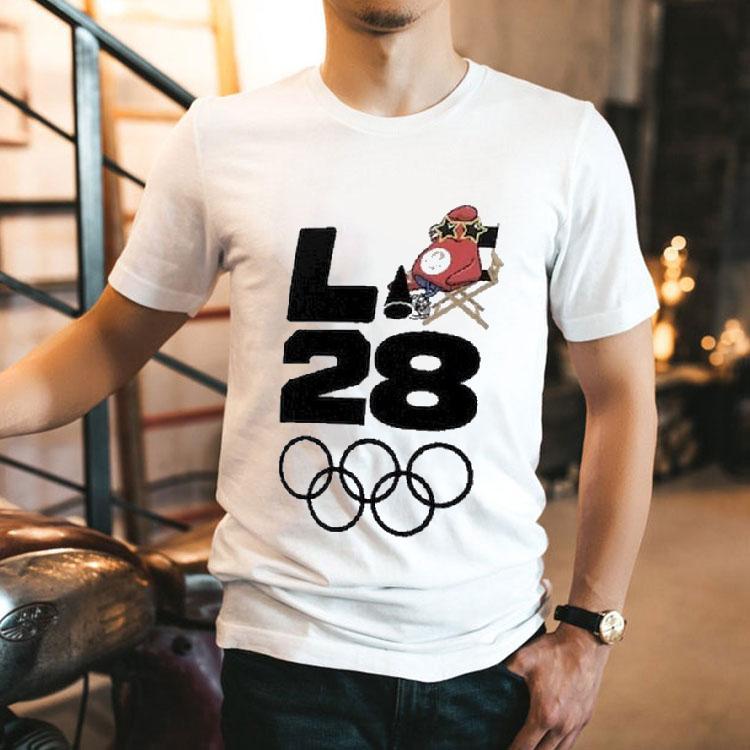 Team Usa La 2028 Summer Olympics Mascot Handover Shirt Team Usa La 2028 Summer Olympics Mascot Handover Shirt