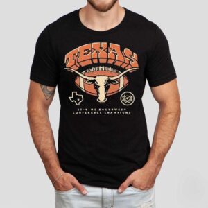Texas Longhorns Homefield Bevo Time Southwest Conference Champions Shirt