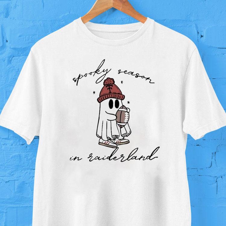Texas Tech Red Raiders Spooky Season In Raiderland Shirt Texas Tech Red Raiders Spooky Season In Raiderland Shirt