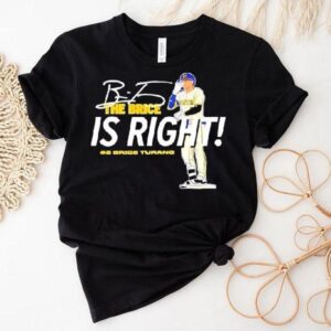 The Brice Is Right Milwaukee Brewers Baseball Hash 2 Brice Turang Signature Shirt The Brice Is Right Milwaukee Brewers Baseball Hash 2 Brice Turang Signature Shirt