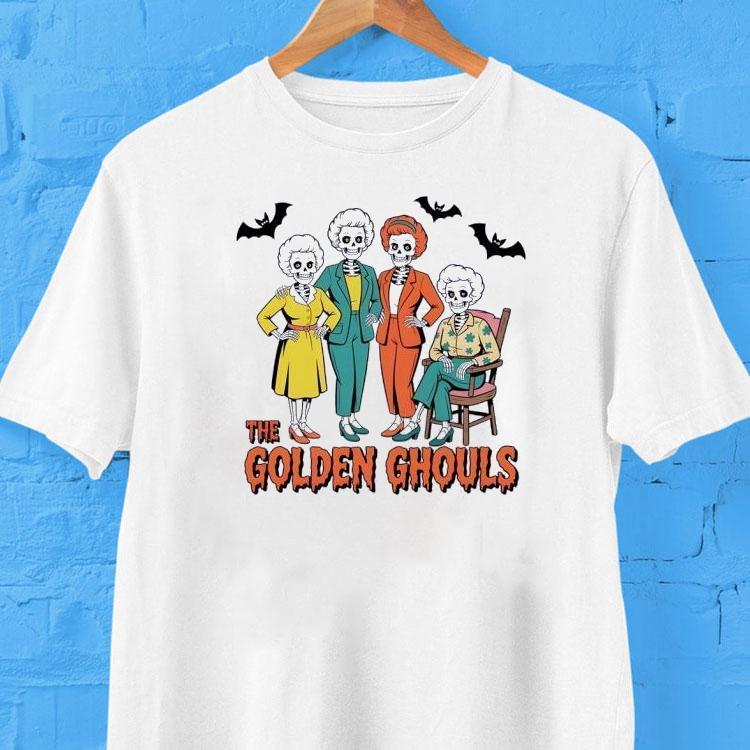 The Golden Ghouls Girls Halloween Shirt The Golden Ghouls Girls Halloween Shirt