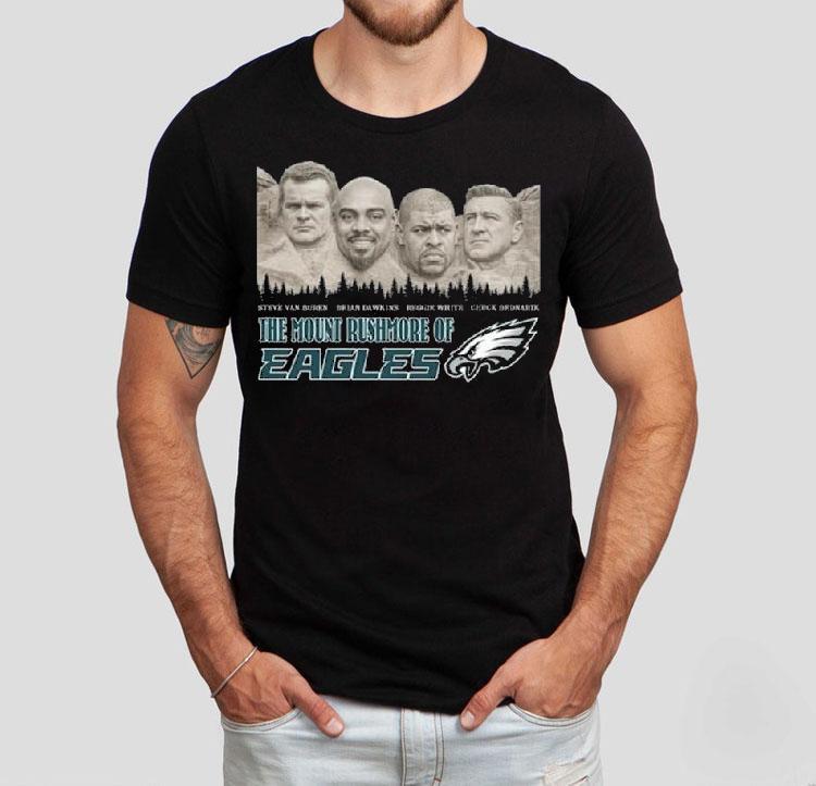 The Mount Rushmore Of Philadelphia Eagles Legends 2025 Shirt The Mount Rushmore Of Philadelphia Eagles Legends 2025 Shirt