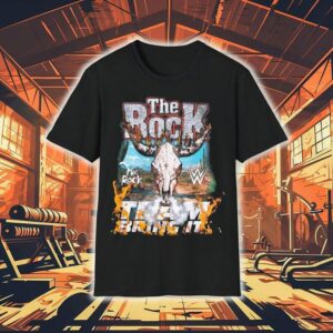 The Rock Boxy Bring It Wwe 2025 Shirt