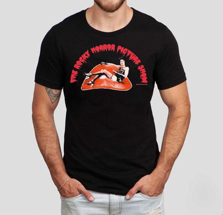 The Rocky Horror Picture Show Frank-n-furter Lips Shirt The Rocky Horror Picture Show Frank-n-furter Lips Shirt