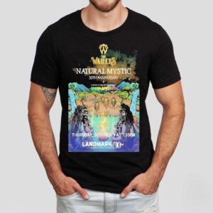 The Wailers Natural Mystic 30th Anniversary Oct 9 2025 Washington Ny Shirt