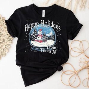Theta Xi Happy Holidays From Christmas Shirt