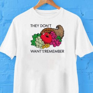 They Don’t Want You To Remember Thanksgiving Shirt