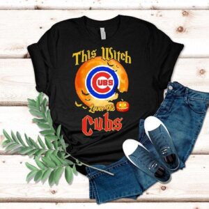 This Witch Loves The Chicago Cubs Halloween Shirt This Witch Loves The Chicago Cubs Halloween Shirt