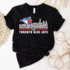 Toronto Blue Jays Logo And Skyline 2025 Bo Bichette Vladimir Guerrero Jr Kevin Gausman Shirt