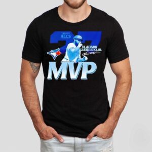 Toronto Blue Jays Vladimir Guerrero Jr Mvp American League Champions Signature Shirt Toronto Blue Jays Vladimir Guerrero Jr Mvp American League Champions Signature Shirt