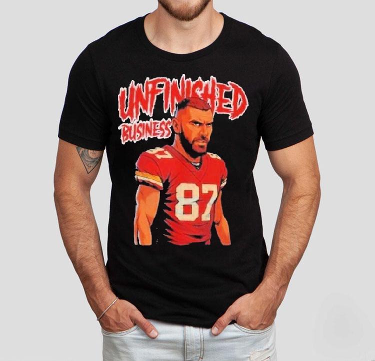 Travis Kelce Unfinished Business Shirt Travis Kelce Unfinished Business Shirt