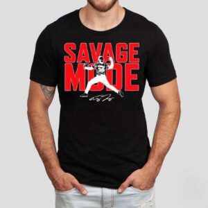 Trey Yesavage Savage Mode Toronto Blue Jays Signature Shirt Trey Yesavage Savage Mode Toronto Blue Jays Signature Shirt