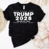 Trump 2028 Rewrite The Rules Retro Shirt