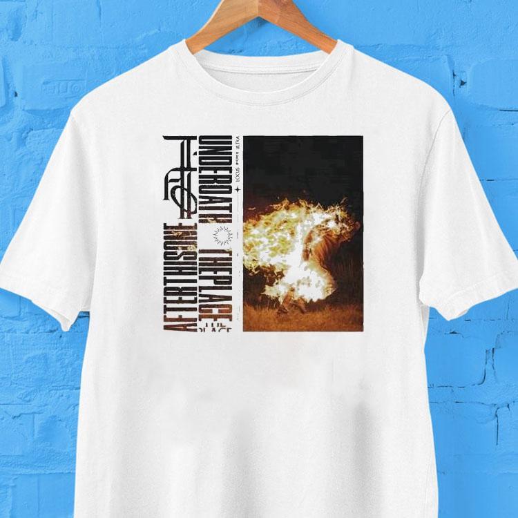Underoath The Place After This One Album Fire Run Shirt Underoath The Place After This One Album Fire Run Shirt