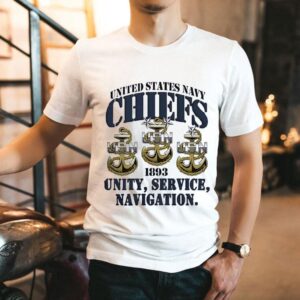 United States Navy Chiefs Unity Service Navigation 1893 Shirt United States Navy Chiefs Unity Service Navigation 1893 Shirt
