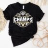Vanderbilt Commodores Baseball Sec Champs 2025 Logo Shirt
