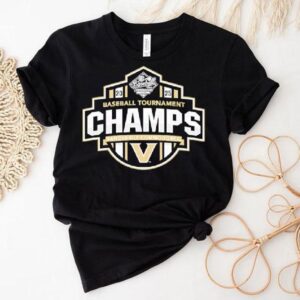 Vanderbilt Commodores Baseball Sec Champs 2025 Logo Shirt