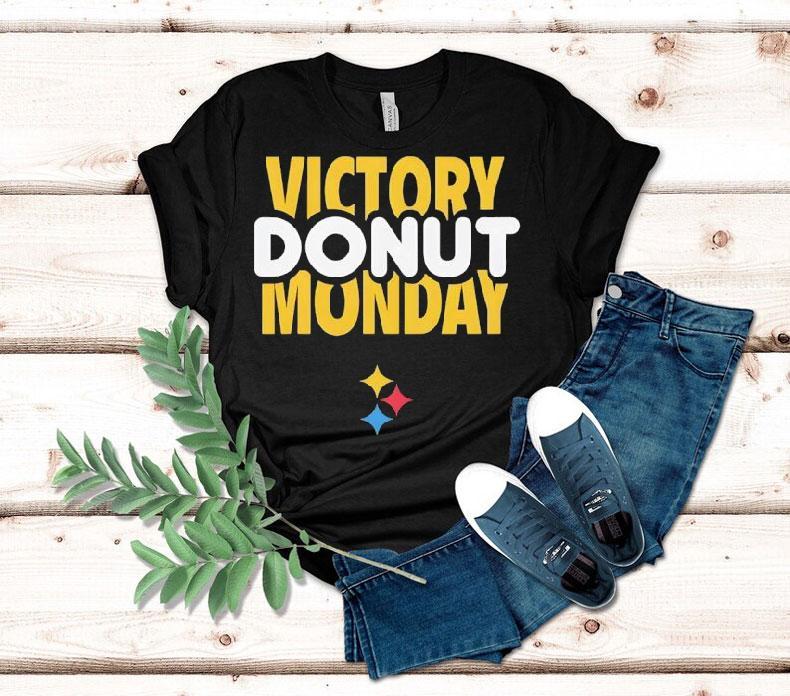 Victory Donut Monday Pittsburgh Slers Nfl Shirt Victory Donut Monday Pittsburgh Slers Nfl Shirt