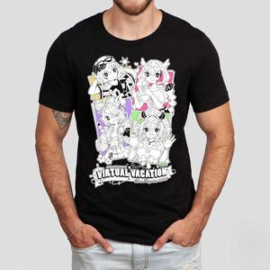 Virtual Vacation Los Angeles 2025 Anime Shirt