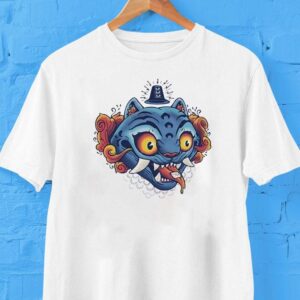 Weird Pet Tattoo Derpy Tiger From Kpop Demon Hunters Shirt