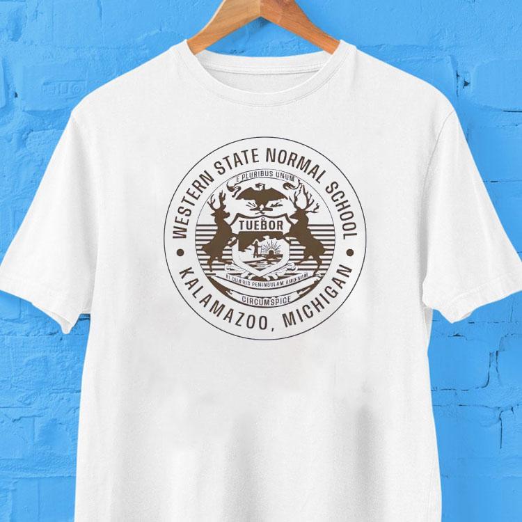 Western State Normal School Kalamazoo Michigan Logo Shirt Western State Normal School Kalamazoo Michigan Logo Shirt