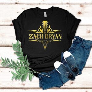Zach Bryan X Michigan Wolverines The Big House Stadium Longhorn Logo Shirt