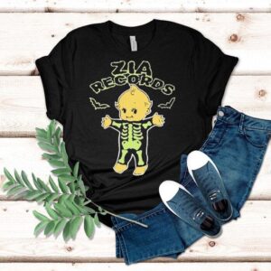 Zia Records Skeleton Baby Shirt Zia Records Skeleton Baby Shirt