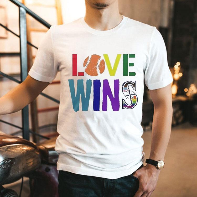 2025 Julio Rodriguez Mariners Love Wins Shirt 2025 Julio Rodriguez Mariners Love Wins Shirt