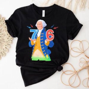 6-7 7-6 George Washington Seven Six Teacher American Shirt