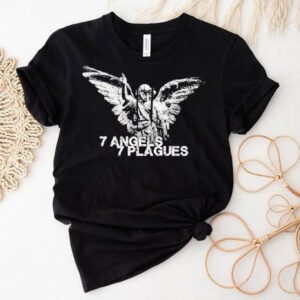 7 Angels 7 Plagues Angel Statue Shirt