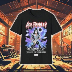 Ace Frehley In Memory Of 1951-2025 Thank You For The Memories Shirt