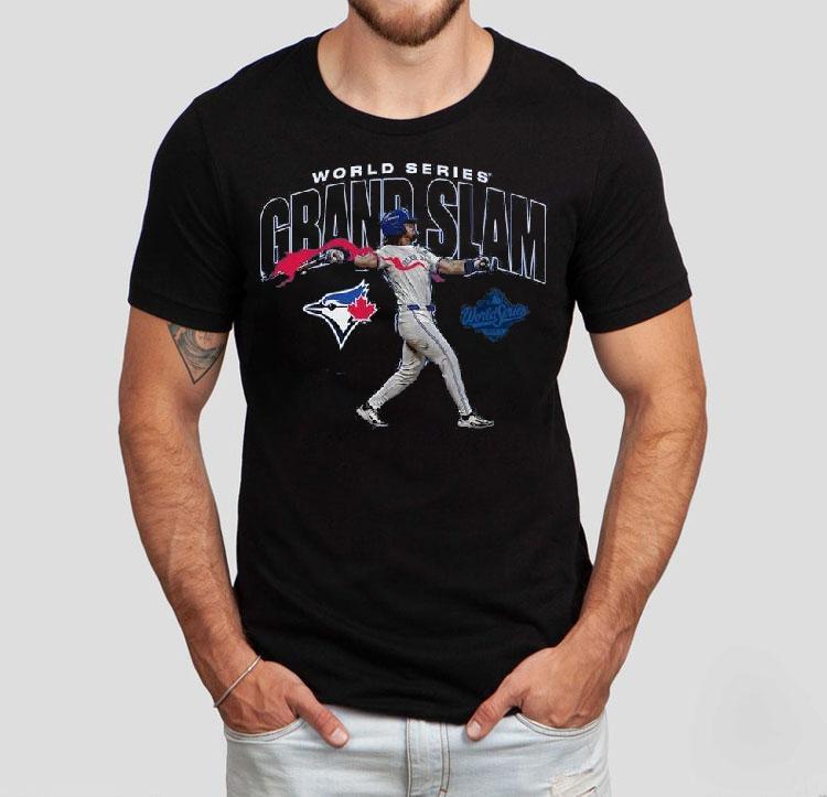 Addison Barger Toronto Blue Jays 2025 World Series Grand Slam Shirt Addison Barger Toronto Blue Jays 2025 World Series Grand Slam Shirt