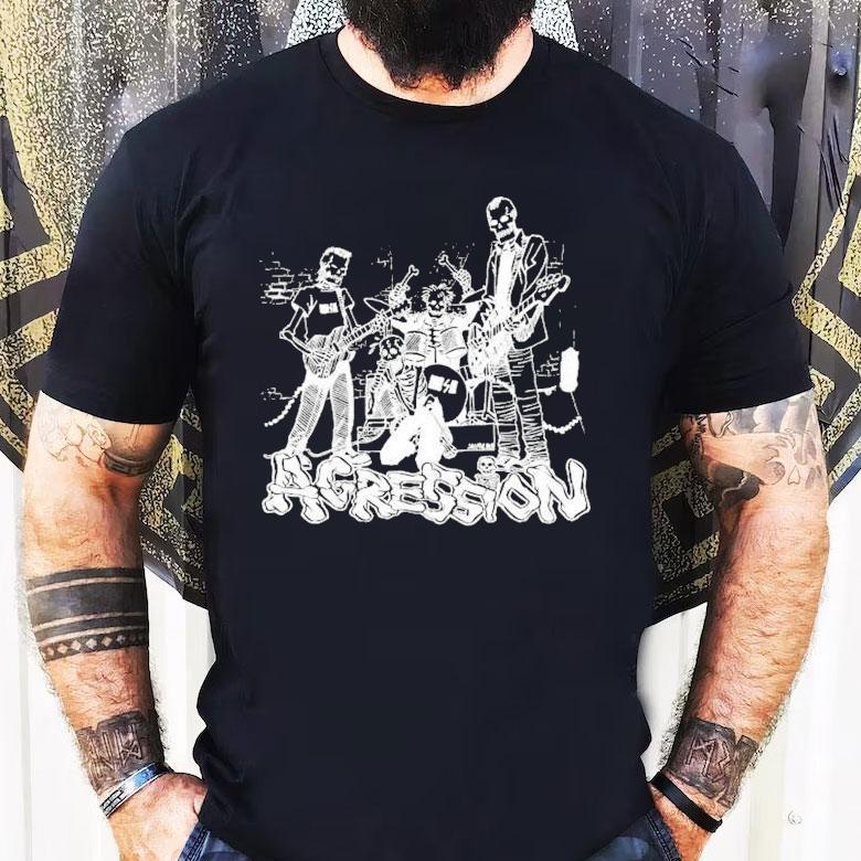 Agression Skeleton Shirt Agression Skeleton Shirt