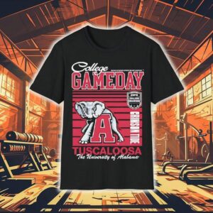 Alabama Crimson Tide Mascot Tuscaloosa The University Of Alabama College Gameday Shirt
