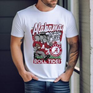 Alabama Crimson Tide Running Roll Tide 2025 Shirt