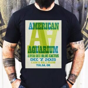 American Aquarium December 7 2025 Cain’s Ballroom, Tulsa Ok Shirt