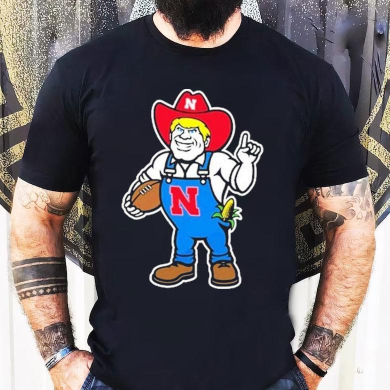 Andrew Whitworth Ryan Fitzpatrick Nebraska Huskers Herbie Mark Mascot Shirt Andrew Whitworth Ryan Fitzpatrick Nebraska Huskers Herbie Mark Mascot Shirt
