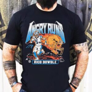 Angry Runs 2025 Panthers Rico Dowdle Shirt